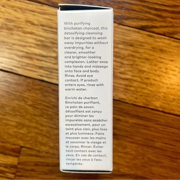 New in Box, Beautycounter Detoxifying Cleansing Bar with Charcoal - Picture 2 of 4